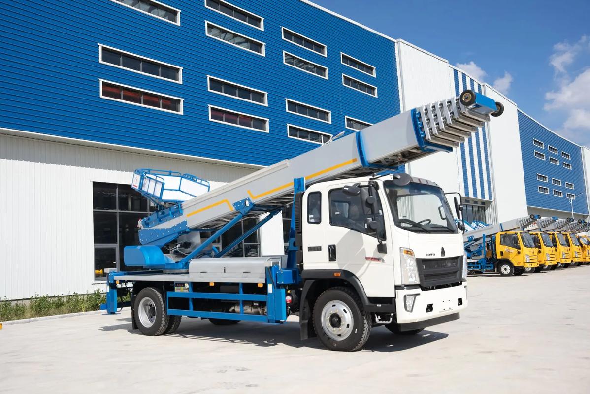 南圣镇出租云梯车高空作业车 建筑垃圾搬运